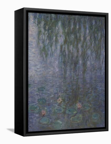 Les Nymphéas : Le Matin clair aux saules-Claude Monet-Framed Premier Image Canvas