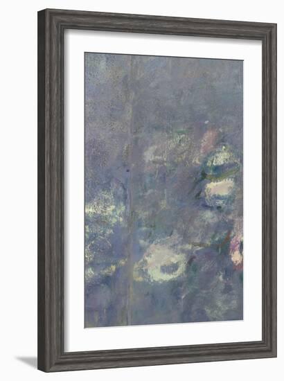 Les Nymphéas : Les Deux saules-Claude Monet-Framed Giclee Print