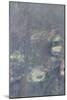Les Nymphéas : Les Deux saules-Claude Monet-Mounted Giclee Print