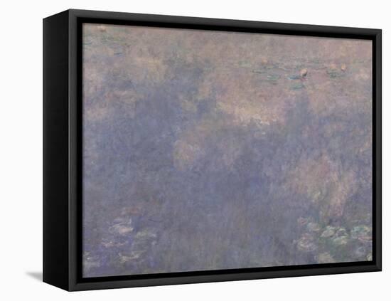 Les Nymphéas : Les Deux saules-Claude Monet-Framed Premier Image Canvas