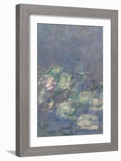 Les Nymphéas : Les Deux saules-Claude Monet-Framed Giclee Print