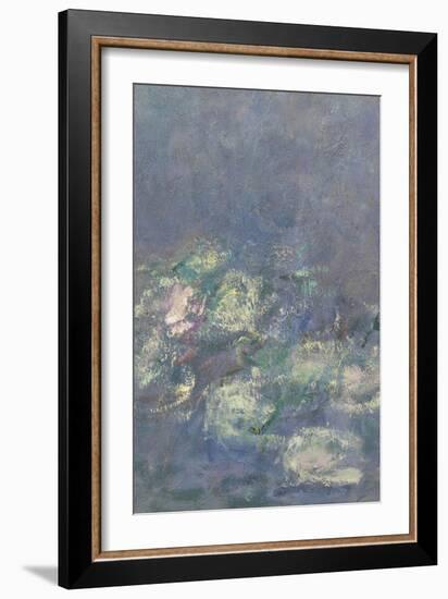 Les Nymphéas : Les Deux saules-Claude Monet-Framed Giclee Print