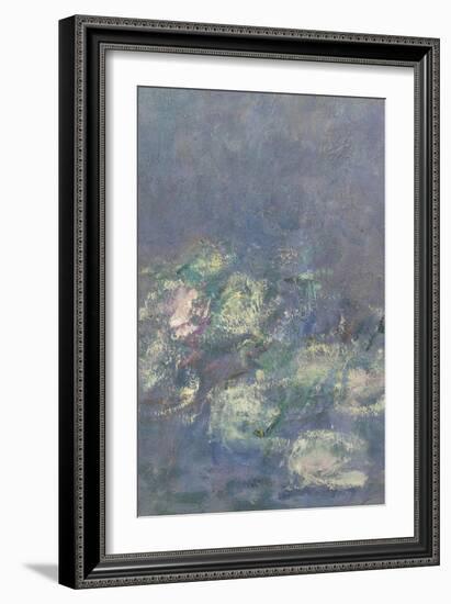 Les Nymphéas : Les Deux saules-Claude Monet-Framed Giclee Print