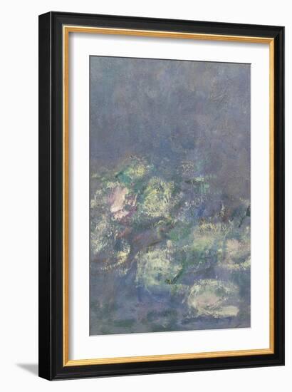 Les Nymphéas : Les Deux saules-Claude Monet-Framed Giclee Print