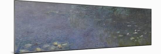 Les Nymphéas : Matin-Claude Monet-Mounted Giclee Print