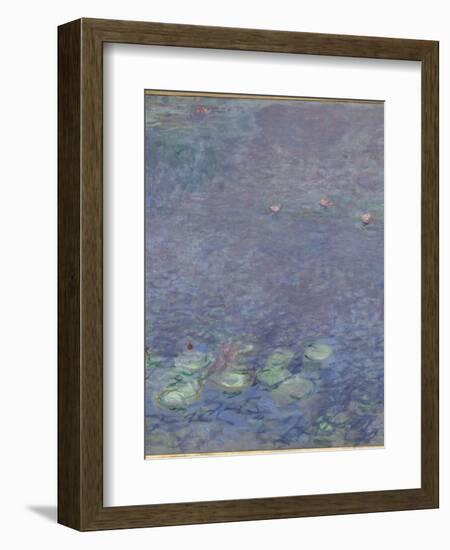 Les Nymphéas : Matin-Claude Monet-Framed Giclee Print