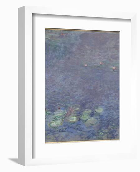 Les Nymphéas : Matin-Claude Monet-Framed Giclee Print