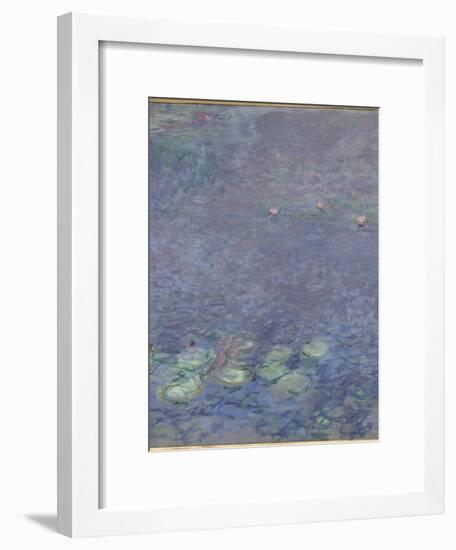 Les Nymphéas : Matin-Claude Monet-Framed Giclee Print