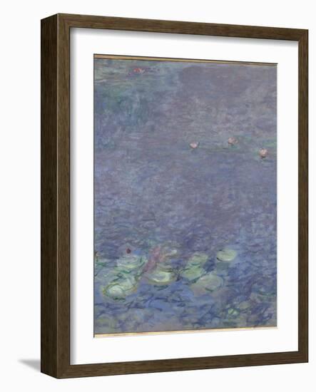 Les Nymphéas : Matin-Claude Monet-Framed Giclee Print