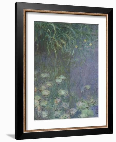 Les Nymphéas : Matin-Claude Monet-Framed Giclee Print