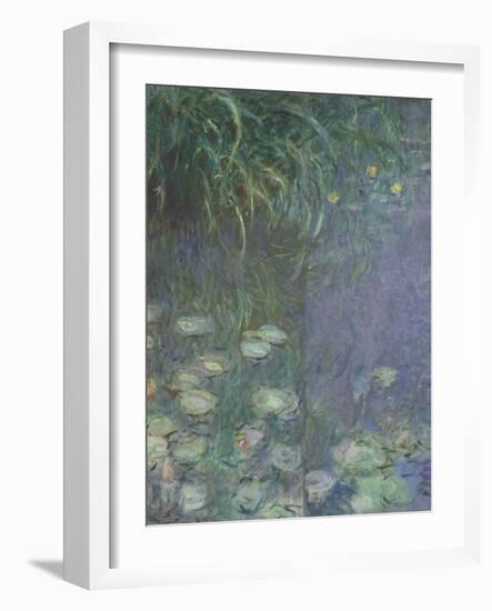 Les Nymphéas : Matin-Claude Monet-Framed Giclee Print