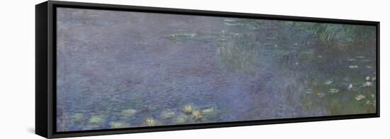 Les Nymphéas : Matin-Claude Monet-Framed Premier Image Canvas