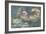 Les Nymphéas : Reflets verts-Claude Monet-Framed Giclee Print