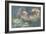 Les Nymphéas : Reflets verts-Claude Monet-Framed Giclee Print