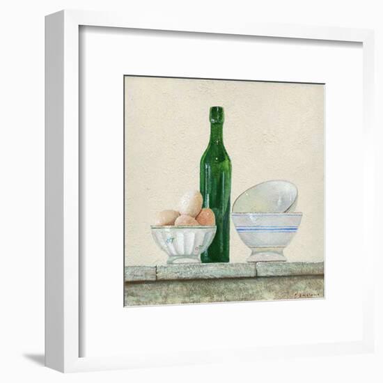 Les Oeufs-Pascal Castillon-Framed Art Print