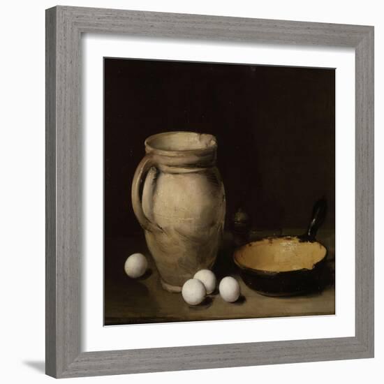 Les oeufs-Antoine Vollon-Framed Giclee Print