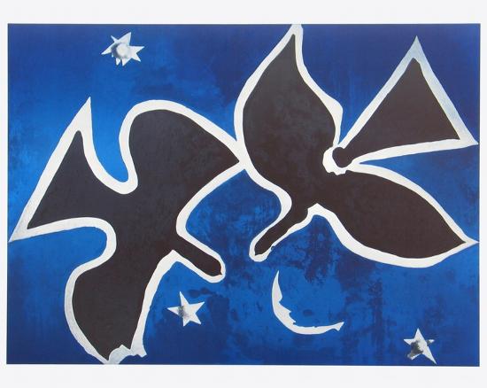 Les Oiseaux 1953 Art Print By Georges Braque Art Com