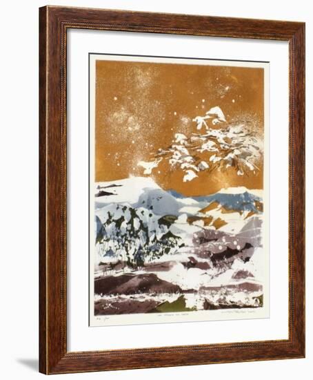 Les oiseaux de neige-Nicole Tercinet Levin-Framed Collectable Print