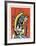 Les oiseaux-Fernand Leger-Framed Art Print