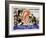 Les Onoit Newspaper Illustration-null-Framed Giclee Print