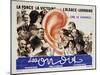 Les Onoit Newspaper Illustration-null-Mounted Giclee Print