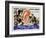 Les Onoit Newspaper Illustration-null-Framed Giclee Print