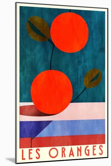 Les Oranges-Bo Anderson-Mounted Giclee Print