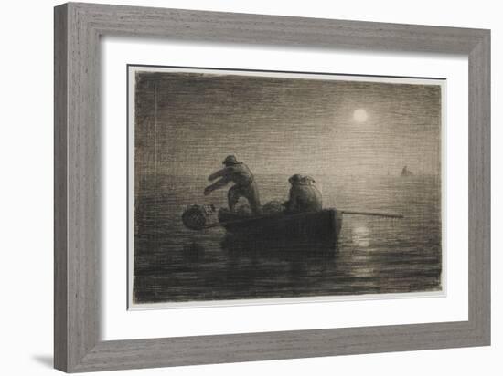 Les P?eurs-Jean-François Millet-Framed Giclee Print