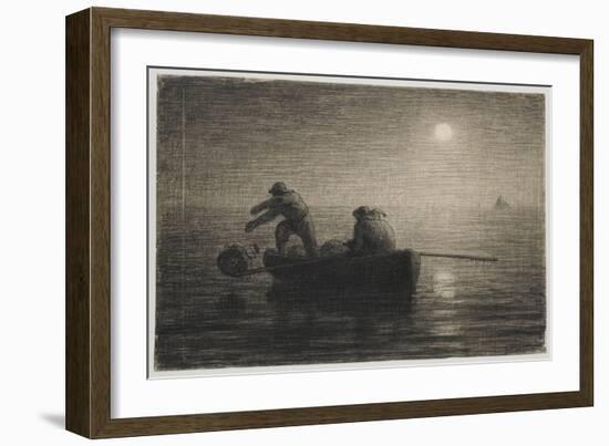 Les P?eurs-Jean-François Millet-Framed Giclee Print