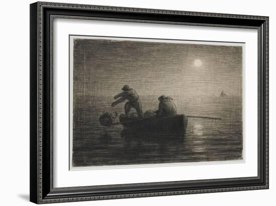 Les P?eurs-Jean-François Millet-Framed Giclee Print