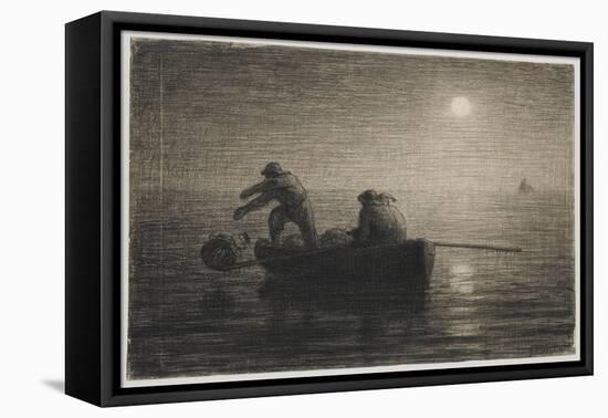 Les P?eurs-Jean-François Millet-Framed Premier Image Canvas