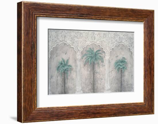 Les palmiers royals-Jennette Brice-Framed Art Print