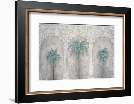 Les palmiers royals-Jennette Brice-Framed Art Print