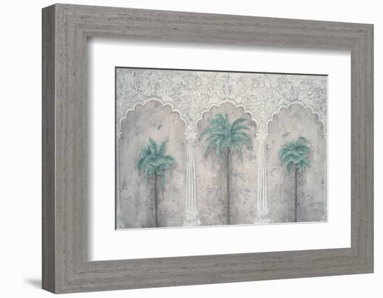 Les palmiers royals-Jennette Brice-Framed Art Print