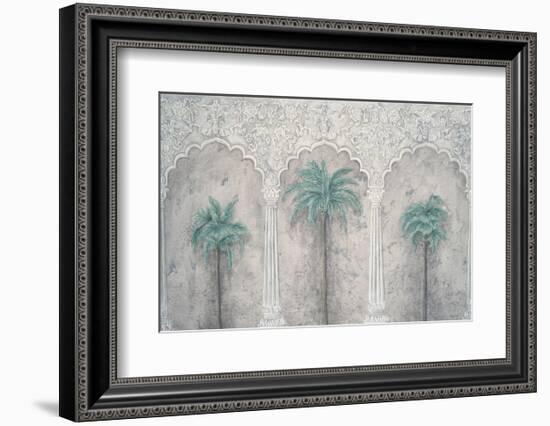 Les palmiers royals-Jennette Brice-Framed Art Print