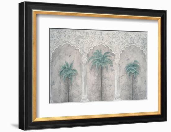 Les palmiers royals-Jennette Brice-Framed Art Print