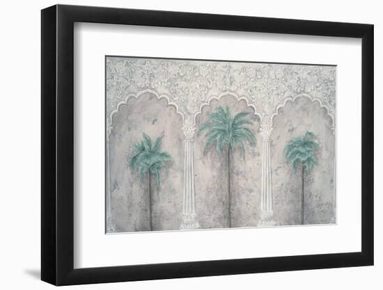 Les palmiers royals-Jennette Brice-Framed Art Print