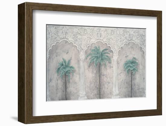 Les palmiers royals-Jennette Brice-Framed Art Print