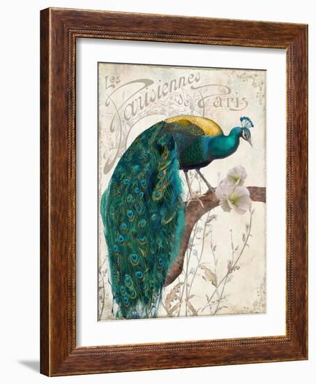 Les Paons II-null-Framed Giclee Print