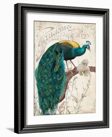 Les Paons II-null-Framed Giclee Print