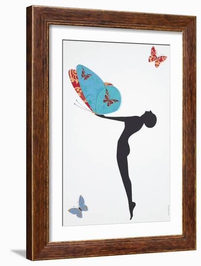 Les Papillons, 2008-Jenny Barnard-Framed Giclee Print