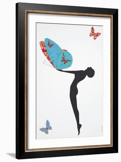 Les Papillons, 2008-Jenny Barnard-Framed Giclee Print