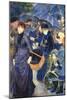 Les Para Pluies-Pierre-Auguste Renoir-Mounted Art Print