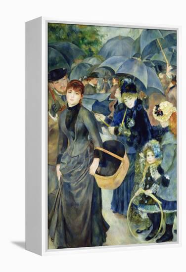 Les Parapluies, 1886-Pierre-Auguste Renoir-Framed Premier Image Canvas