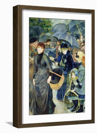 Les Parapluies, 1886-Pierre-Auguste Renoir-Framed Giclee Print