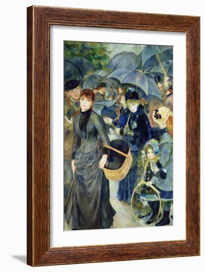 Les Parapluies, 1886-Pierre-Auguste Renoir-Framed Giclee Print