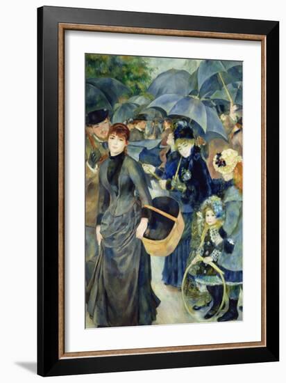 Les Parapluies, 1886-Pierre-Auguste Renoir-Framed Giclee Print