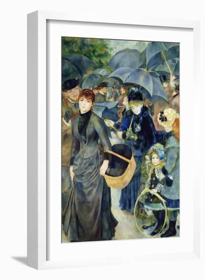 Les Parapluies, 1886-Pierre-Auguste Renoir-Framed Giclee Print