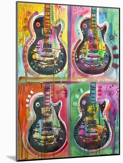 Les Paul 4Up-Dean Russo-Mounted Giclee Print