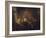 Les Pèlerins d'Emmaüs-Rembrandt van Rijn-Framed Giclee Print